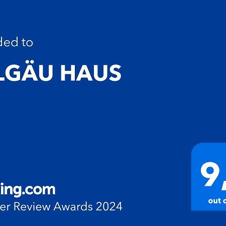Allgaeu Haus Исни  Экстерьер фото